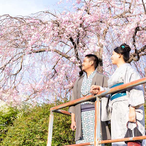 五条大橋付近の鴨川