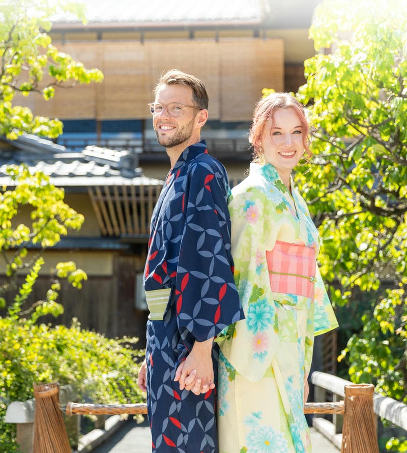 カップル浴衣レンタルプラン