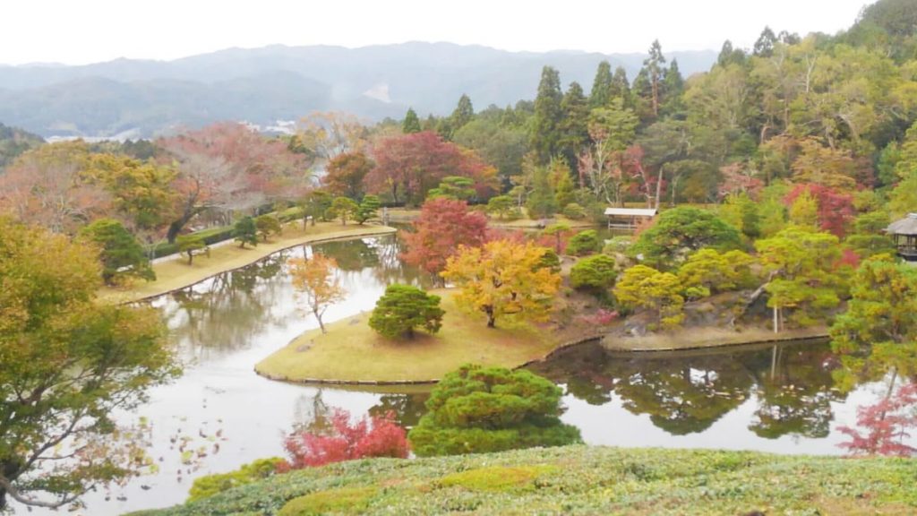 修学院離宮の紅葉