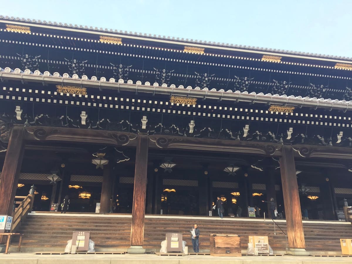 東本願寺の煤払い