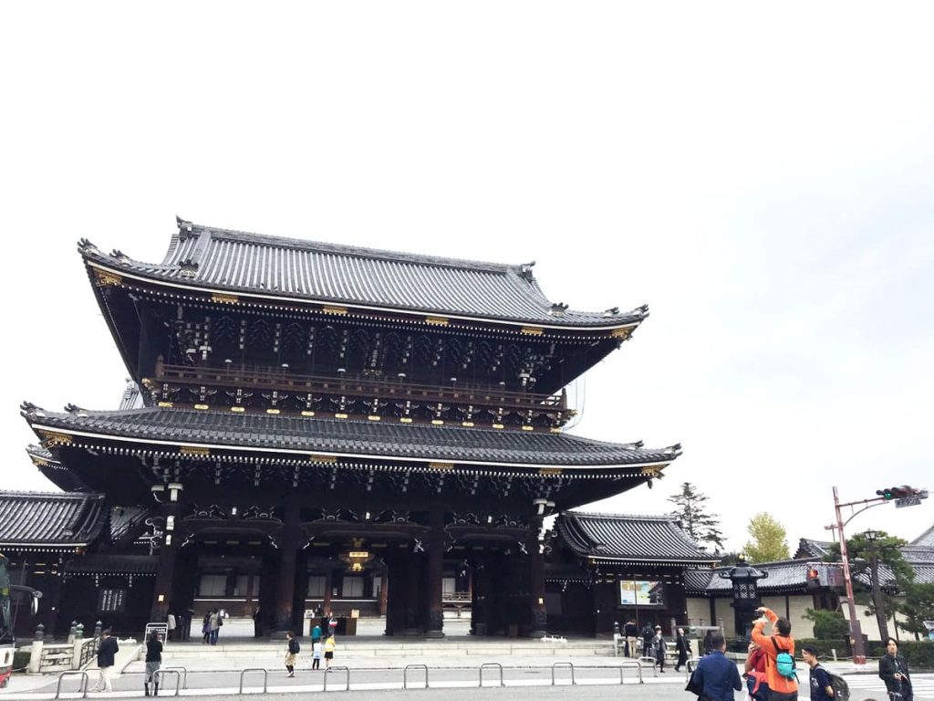 東本願寺周辺の紅葉