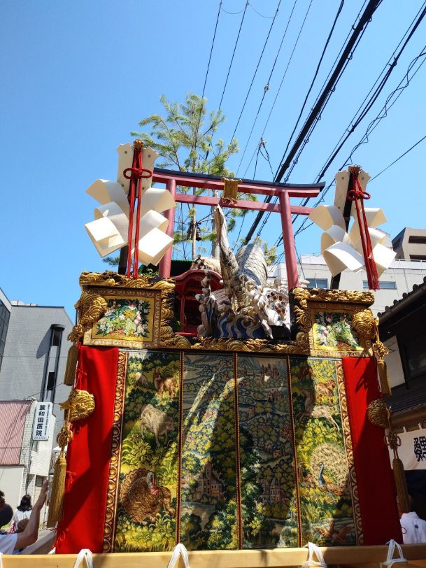 夢館　京都　着物レンタル　祇園祭　夏着物