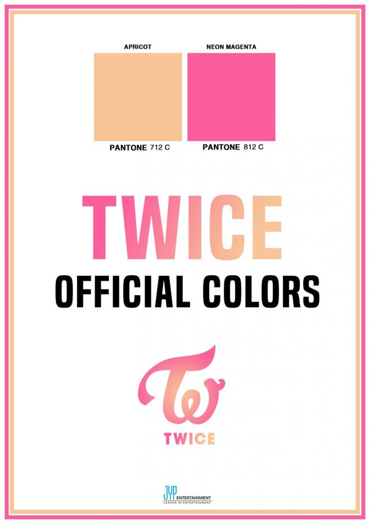 TWICE OFFICIAL COLORS
TWICEカラー