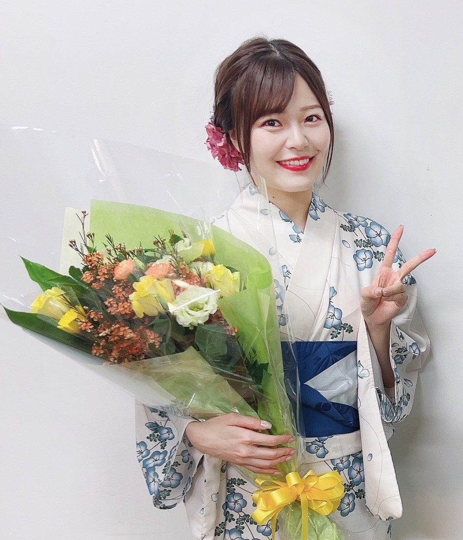 衣装協力】イベント「音泉ショータイム」鈴代紗弓さんに浴衣の衣装提供 