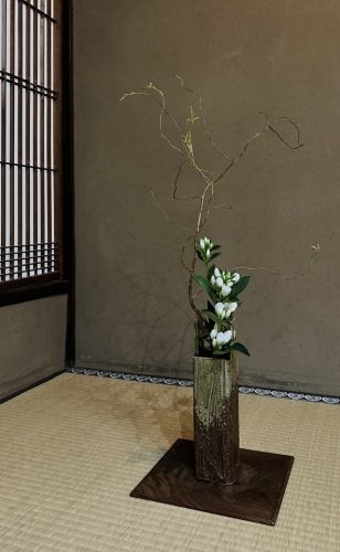 お茶席、茶道、床の間