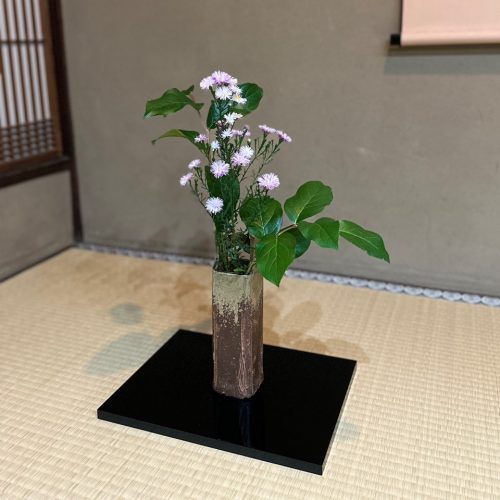 お茶席、茶道、床の間